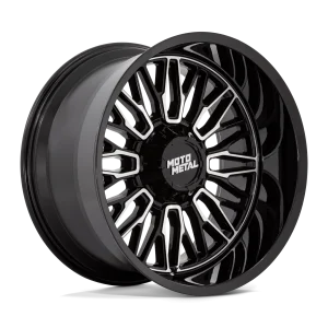 Moto Metal – MO809 STINGER – Black – 20″x10″ -18mm – Summer Wheels – MO809BD20103518N